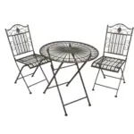 Möbelix Balkonmöbel Set Mangan Metall