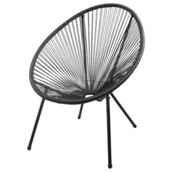 Gartensessel 2er-set Dalida Kunststoff/metall