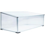 Möbelix Frühbeet Abdeckung Transparent BxHxT: ca. 100x40x60 cm