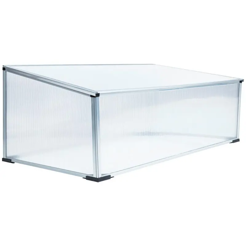 Fr&uuml;hbeet Abdeckung Transparent BxHxT: ca. 100x40x60 cm