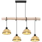 Möbelix Hängeleuchte Rex H: 120 cm 4-Flammig