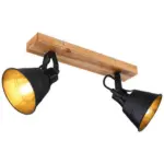 Möbelix Strahler Günther 2-Flammig verstellbar L: 38 cm