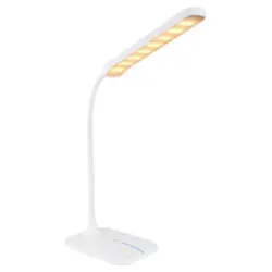 LED-Schreibtischlampe Urano dimmbar Opal