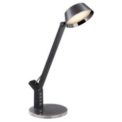 LED-Schreibtischlampe Ursino dimmbar Schwarz