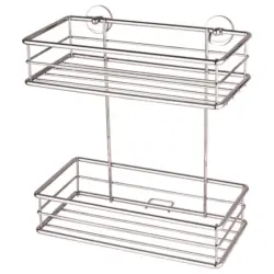 Badezimmerregal 2 Ablagen 25,6x26,6cm Baath