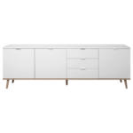 Möbelix Sideboard Dekor Mit 3 Laden 200cm Göteborg 57 Sonoma Eiche