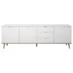 Möbelix Sideboard Dekor Mit 3 Laden 200cm Göteborg 57 Sonoma Eiche