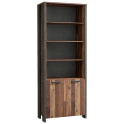 Aktenschrank Cliff Braun/dunkelgrau B 86 Cm