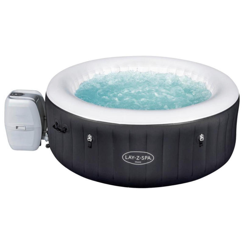 Whirlpool Aufblasbar Lay-z-spa Miami Ø 180 X H 66 Cm