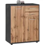 Möbelix Schuhschrank Fontana Wotan Eiche Dekor/betonoptik B: 89cm