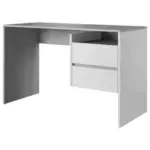 Möbelix Schreibtisch Mit Stauraum B 125cm H 75,5cm Paco Beton/weiß