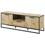 Möbelix Tv-element Brooklyn 150 Cm Eiche Dekor/anthrazit