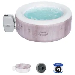 Whirlpool Aufblasbar Lay-z-spa Airjet Cancun Ø 180 X H 66 Cm