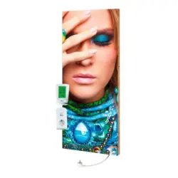 Infrarot Heizung 800 W Beautymotiv 40x100 cm