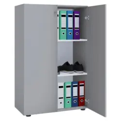 Aktenschrank Lona Grau B: 70 Cm