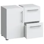 Möbelix Waschbeckenunterschrank Flandu B: 61 Cm Weiß Dekor