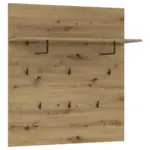 Möbelix Garderobenpaneel Trondheim Hutablage 6 Haken B: 89,1 Cm