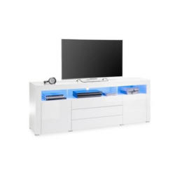 Sideboard Dekor Mit Led 200 Cm Goal Weiß