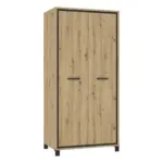 Möbelix Drehtürenschrank B: 99,1 Cm Trondheim, Artisan Eiche Dekor