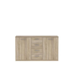 Sideboard 147 cm Gloria, Sonoma Eiche Dekor