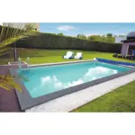 Möbelix Styroporpool Rechteckig Gran Canaria mit Leiter L: 600 cm