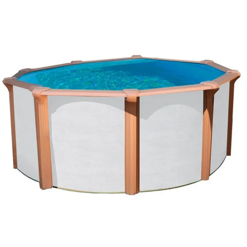 Stahlwandpool Rund Steely De Luxe mit Pumpe D: 360 cm