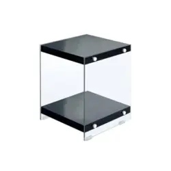 Beistelltisch Mit Ablage Elementary Schwarz