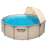 Möbelix Aufstellpool Rund Power Steel mit Pumpe D: 396 cm