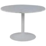 Möbelix Esstisch Rund Tarifa Ø 110 cm Marmor/Weiß