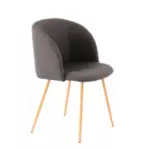 Möbelix Schalenstuhl Celina Schwarz Gepolstert 2er-Set