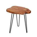 Möbelix Beistelltisch Mit Holzplatte Woody, Naturfarben