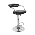 Möbelix Barhocker Mit Lehne 2er-set Midnight Lederlook Schwarz