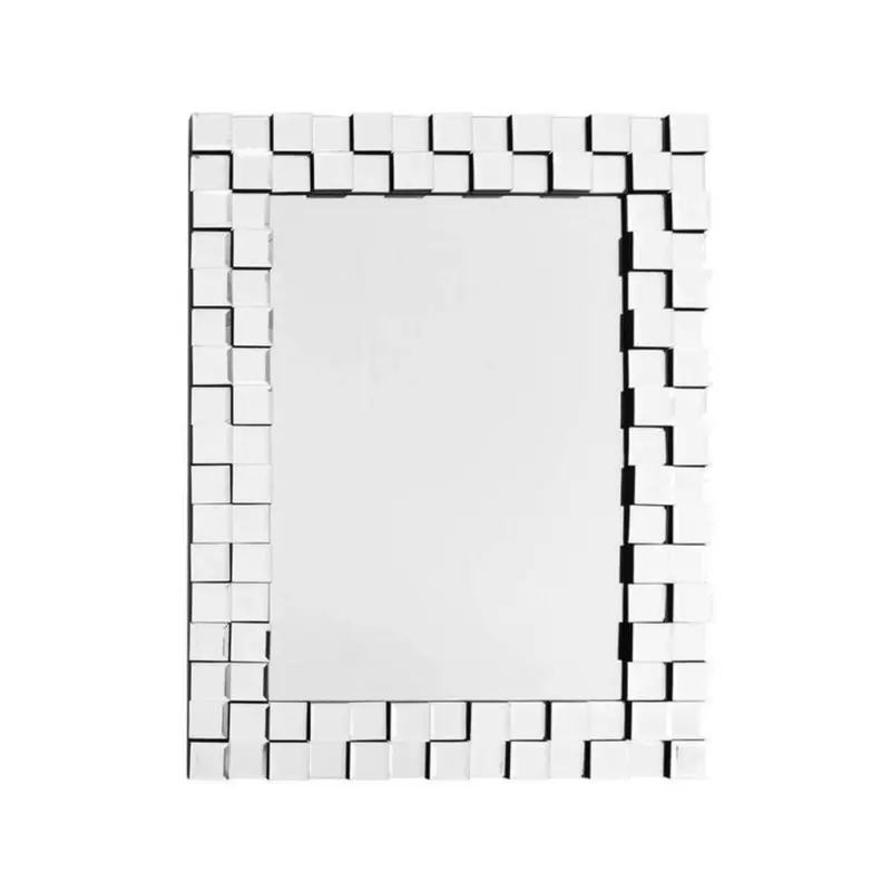 Wandspiegel Dionysos 65x85 cm Metallrahmen In Silberfarben