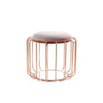 Möbelix Beistelltisch/pouf 2 In 1 Comfortable Rosé/hellviolett