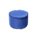 Möbelix Pouf Taj Mahal Dxh: 47x32 Cm Samt Blau Mit Reißverschluss