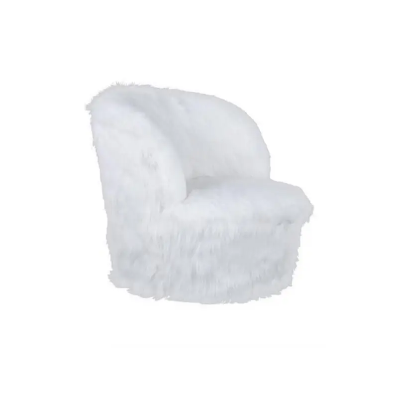 Kinderstuhl Gepolstert mit Kunstfell-Bezug