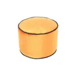 Möbelix Pouf Taj Mahal DxH 47x32 cm Samt Bronze mit Reißverschluss