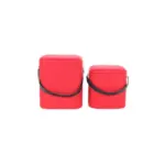 Möbelix Hocker Arabella Mit Stauraum Rot H: 44 Cm 2er-Set