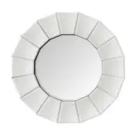 Möbelix Wandspiegel Amun Rund 60 cm Metallrahmen Silberfarben