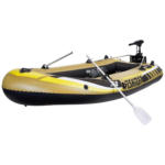 Möbelix Schlauchboot Sbm 350 Gelb/ Sandfarben 3 Personen Pumpe