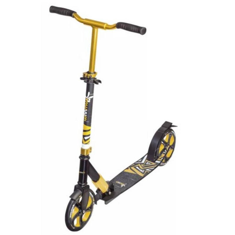 Scooter Muuwmi Deluxe Goldfarben Ø 205 mm, klappbar