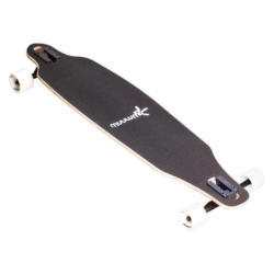 Longboard Muuwmi L: 97 cm Abec-7, Anti-Rutsch-Auflage