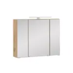 Möbelix Spiegelschrank Helsinki Mit Led 3-Türig BxHxT: 80x64x20 cm