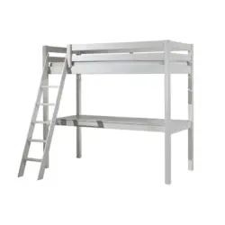 Hochbett Pino B: 164,5 Cm Weiß