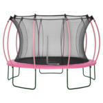 Möbelix Trampolin Ø 366 Cm Mit Sicherheitsnetz Plum