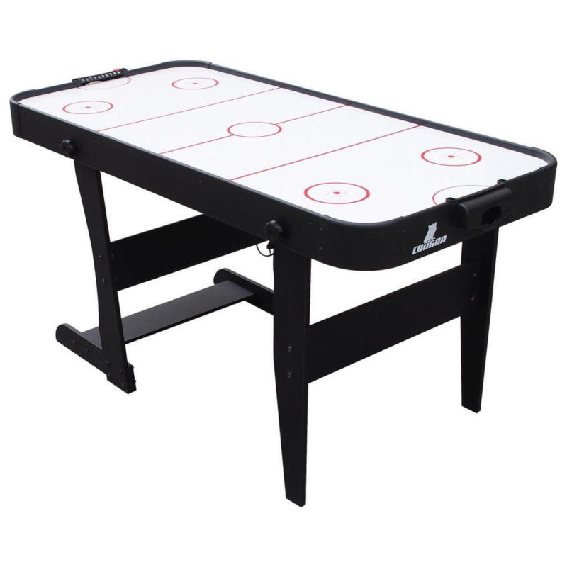 Tisch-eishockey L: 152cm Schwarz + Puck Und Zwei Tore