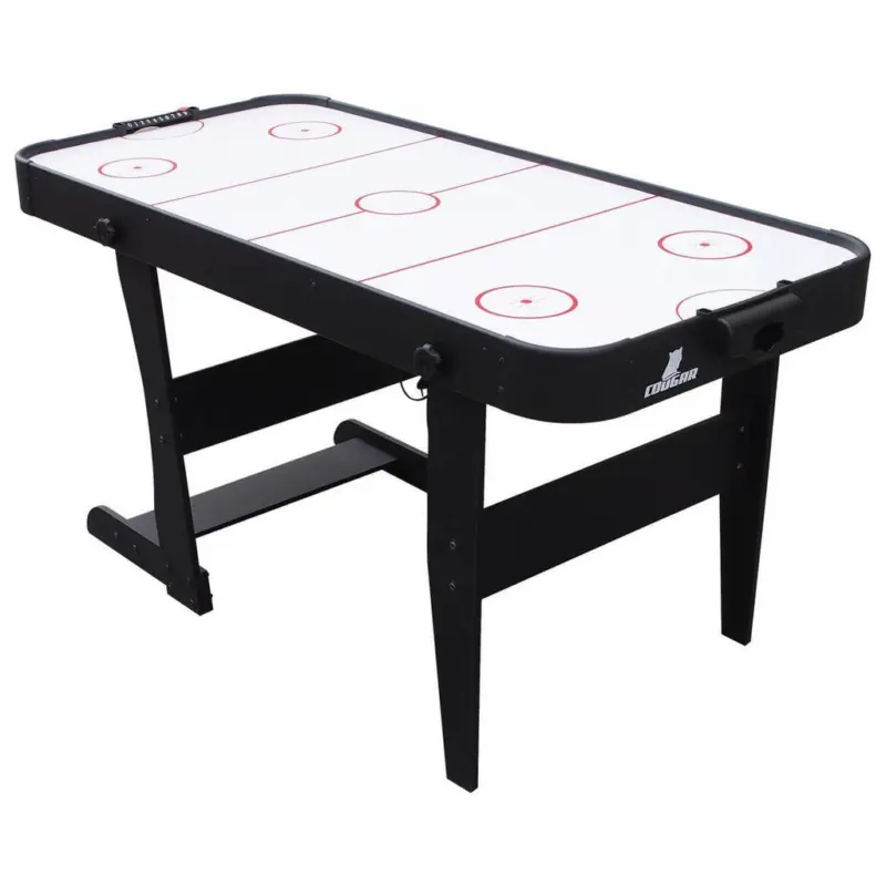 Tisch-eishockey L: 152cm Schwarz + Puck Und Zwei Tore