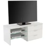 Möbelix Phonotisch Merlin Ii New B: 118 Cm Weiß Hochglanz
