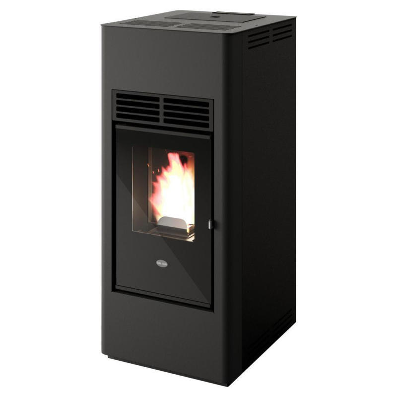 Pelletofen Karina Schwarz Metall 9,5 Kw mit Wi-Fi