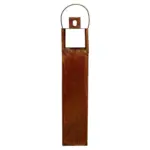 Möbelix Laterne Eisen Rostfarben H: 80 cm Shabby Chic